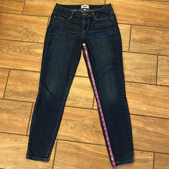 Paige Verdugo Ankle Dark Jeans - Picture 10 of 10